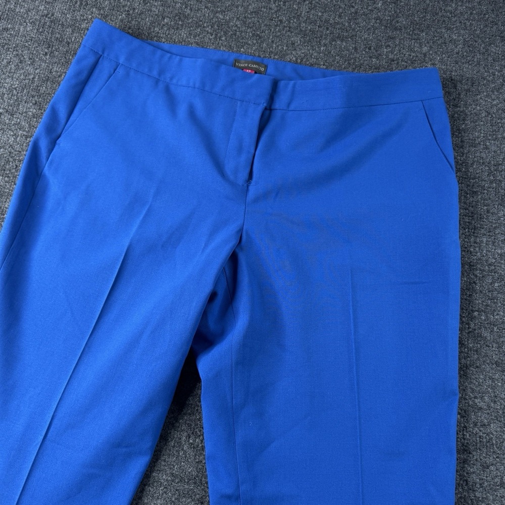 Vince Camuto Blue Flat Front Dress Pants Size 12